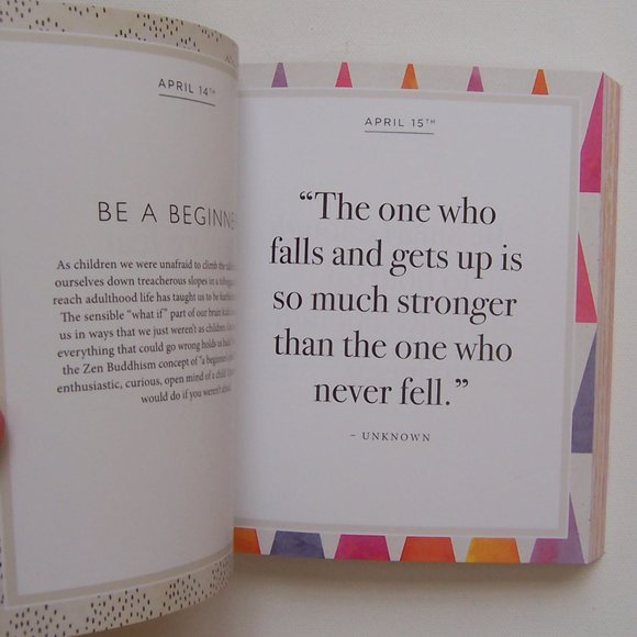 " EVERY DAY COURAGE - 365 Ways to a Fearless Life" - Picture 2 of 8